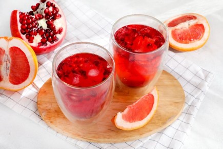 Гранатовый лимонад с грейпфрутом: идеальный летний напиток