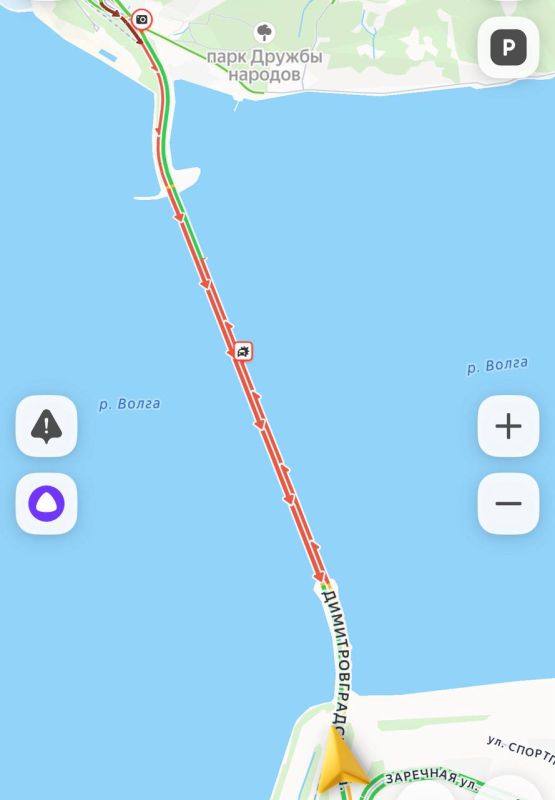 На Императорском мосту — ДТП