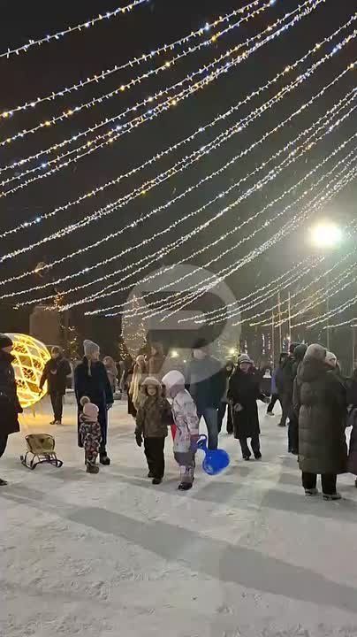 Праздничная атмосфера на Соборной площади