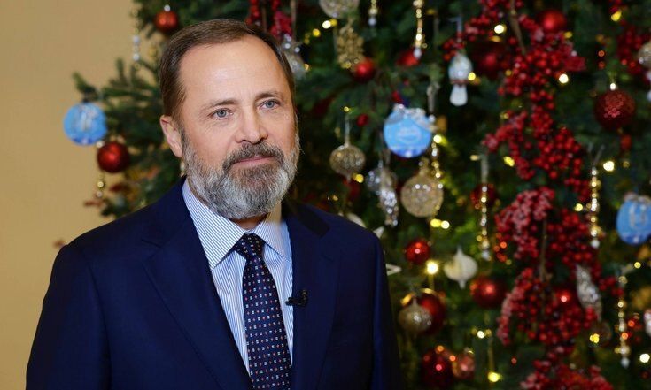 Поздравление Игоря Комарова с Новым годом и Рождеством