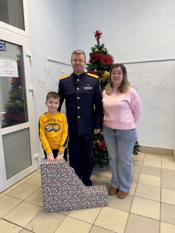 Руководитель следственного управления СК России по Ульяновской области исполнил мечту 7-летнего ульяновца