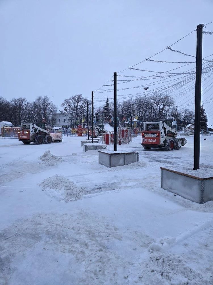 В Ульяновске за сутки выполнено 115 рейсов по вывозу снега с улиц города