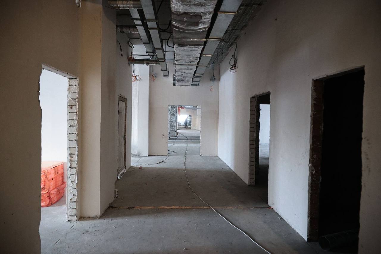 Алексей Русских: Продолжаем строительство новой поликлиники на улице Шигаева в Ульяновске Алексей Русских: Продолжаем строительство новой поликлиники на улице Шигаева в Ульяновске