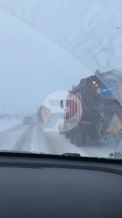 На Ульяновских трассах идёт борьба с последствиями снегопада