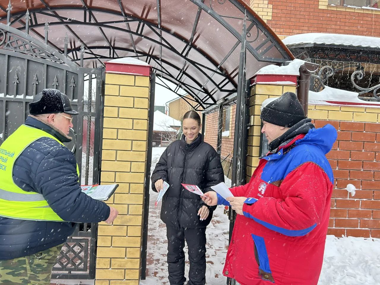 На улице Шурова прошёл противопожарный рейд На улице Шурова прошёл противопожарный рейд