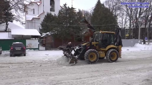 Работы не прекращаются: в Ульяновске делают город безопаснее и комфортнее