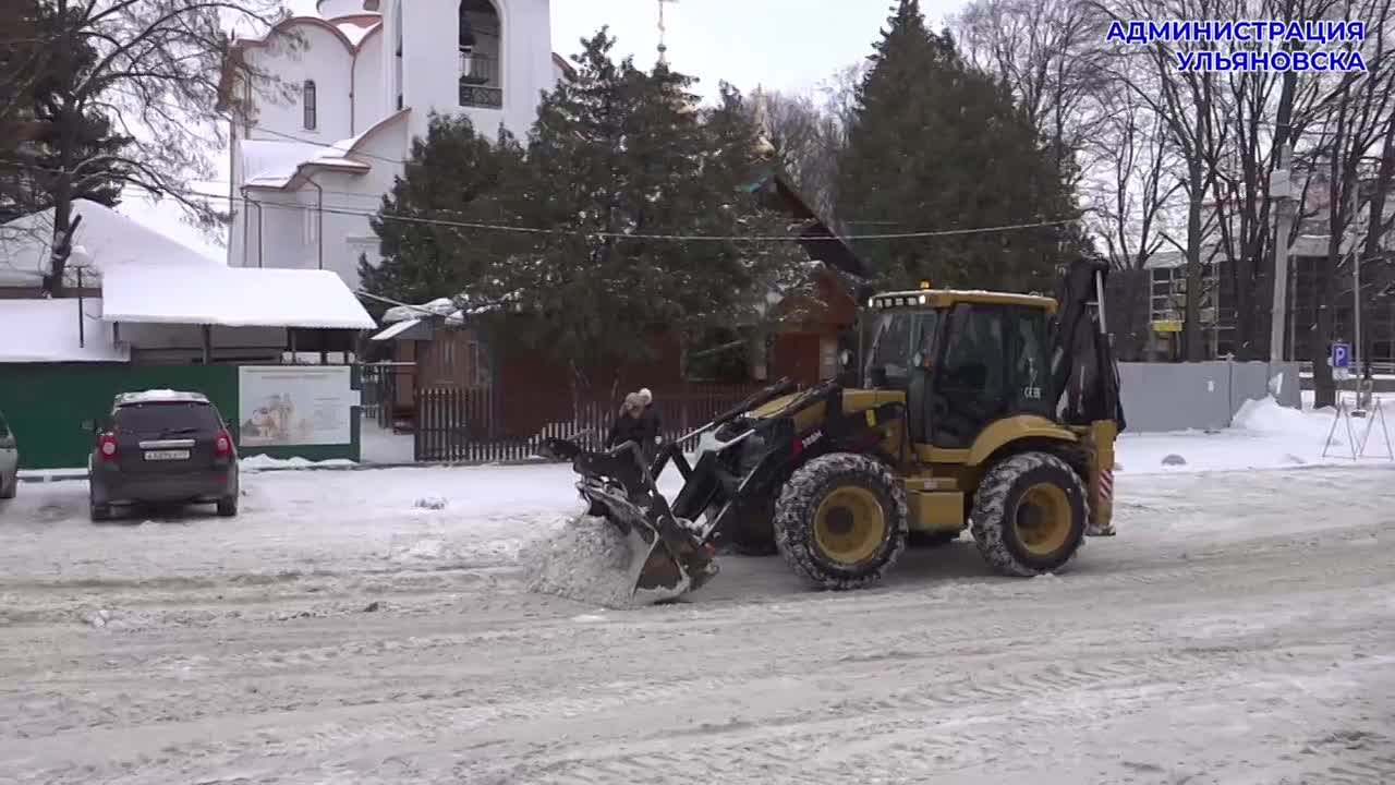 Работы не прекращаются: в Ульяновске делают город безопаснее и комфортнее