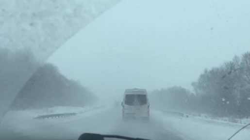 Обстановка прямо сейчас на трассе Саранск - Сурское - Ульяновск
