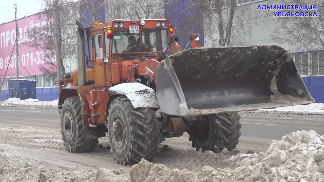 Ульяновские дорожники готовятся отразить удар циклона «Фрэнсис»