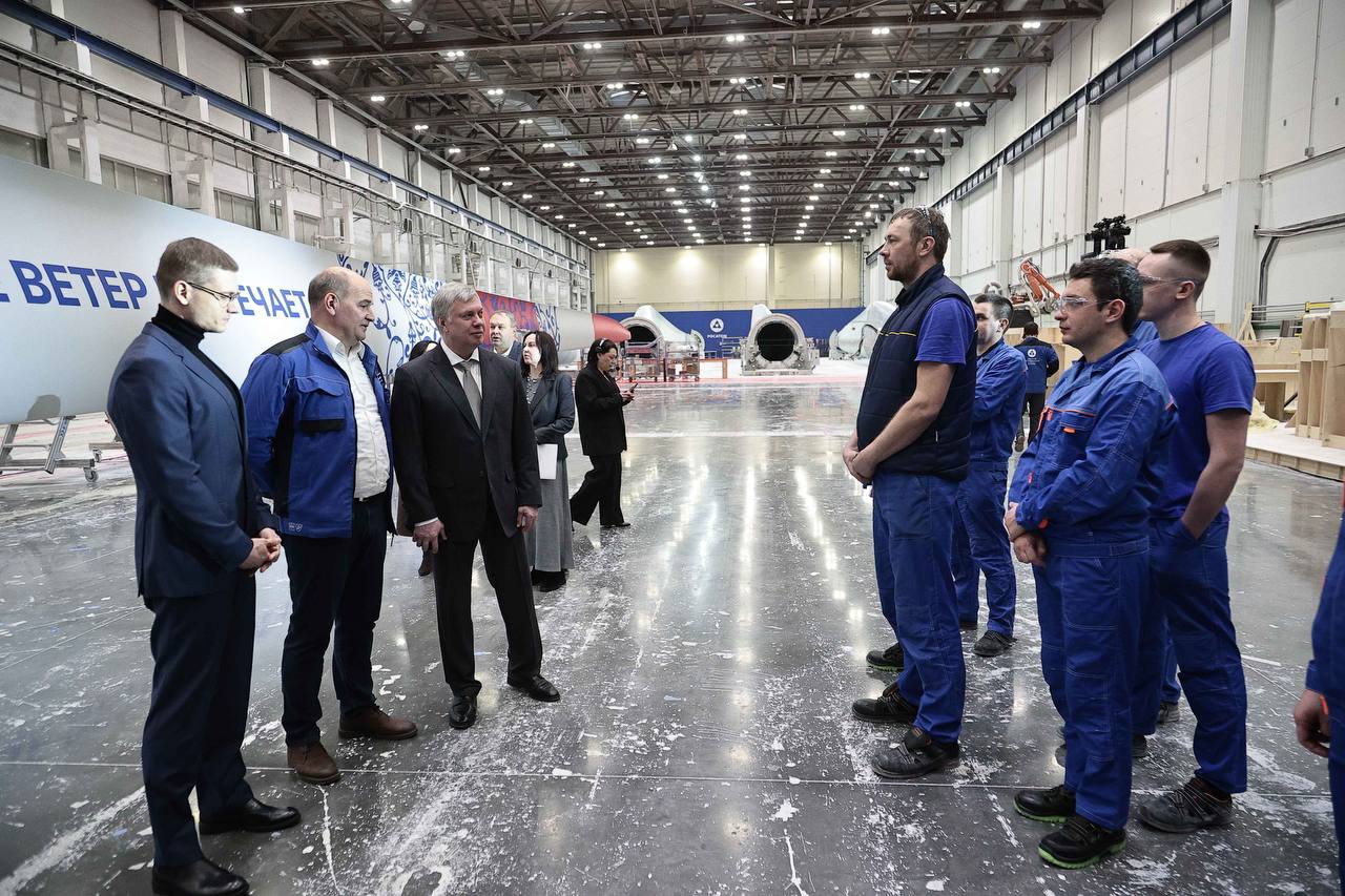 Алексей Русских: 350 лопастей произвели на новом ульяновском заводе «Росатом Ветролопасти» Алексей Русских: 350 лопастей произвели на новом ульяновском заводе «Росатом Ветролопасти»