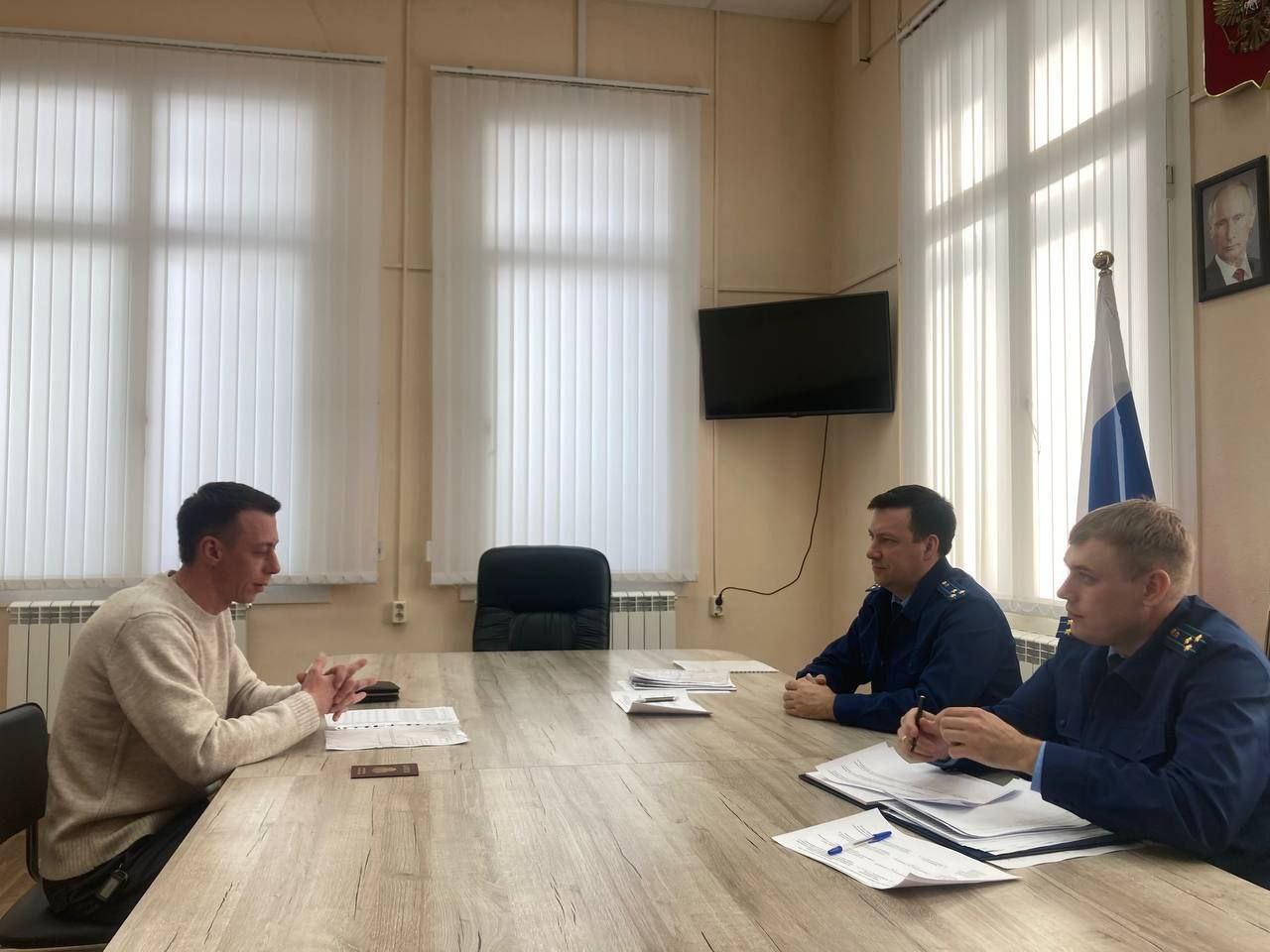 Первый заместитель прокурора Ульяновской области Михаил Гриньке провел личный прием жителей города Димитровграда