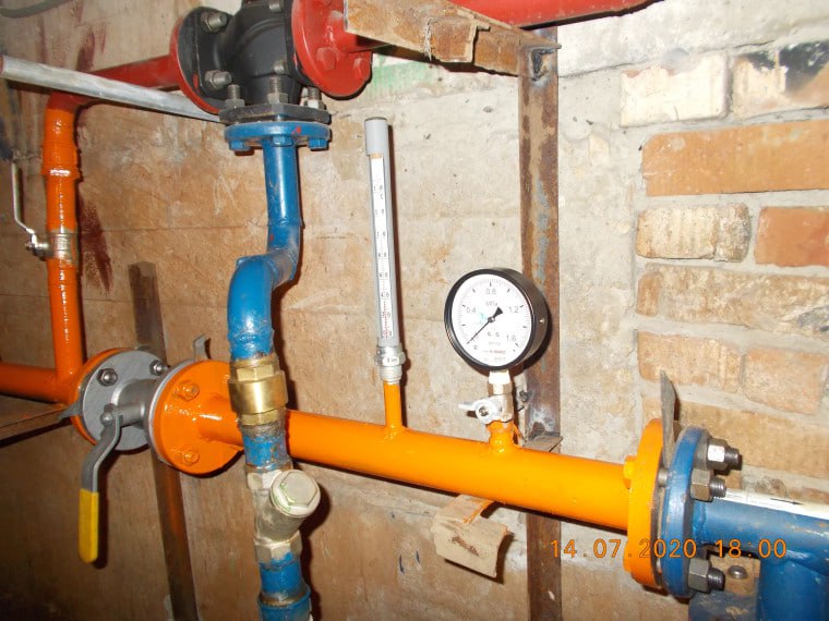 В центре Ульяновска ведётся регулировка систем отопления