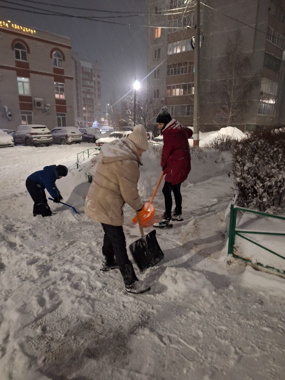 Ульяновские ТОСы помогают городским дорожникам в уборке снега Ульяновские ТОСы помогают городским дорожникам в уборке снега
