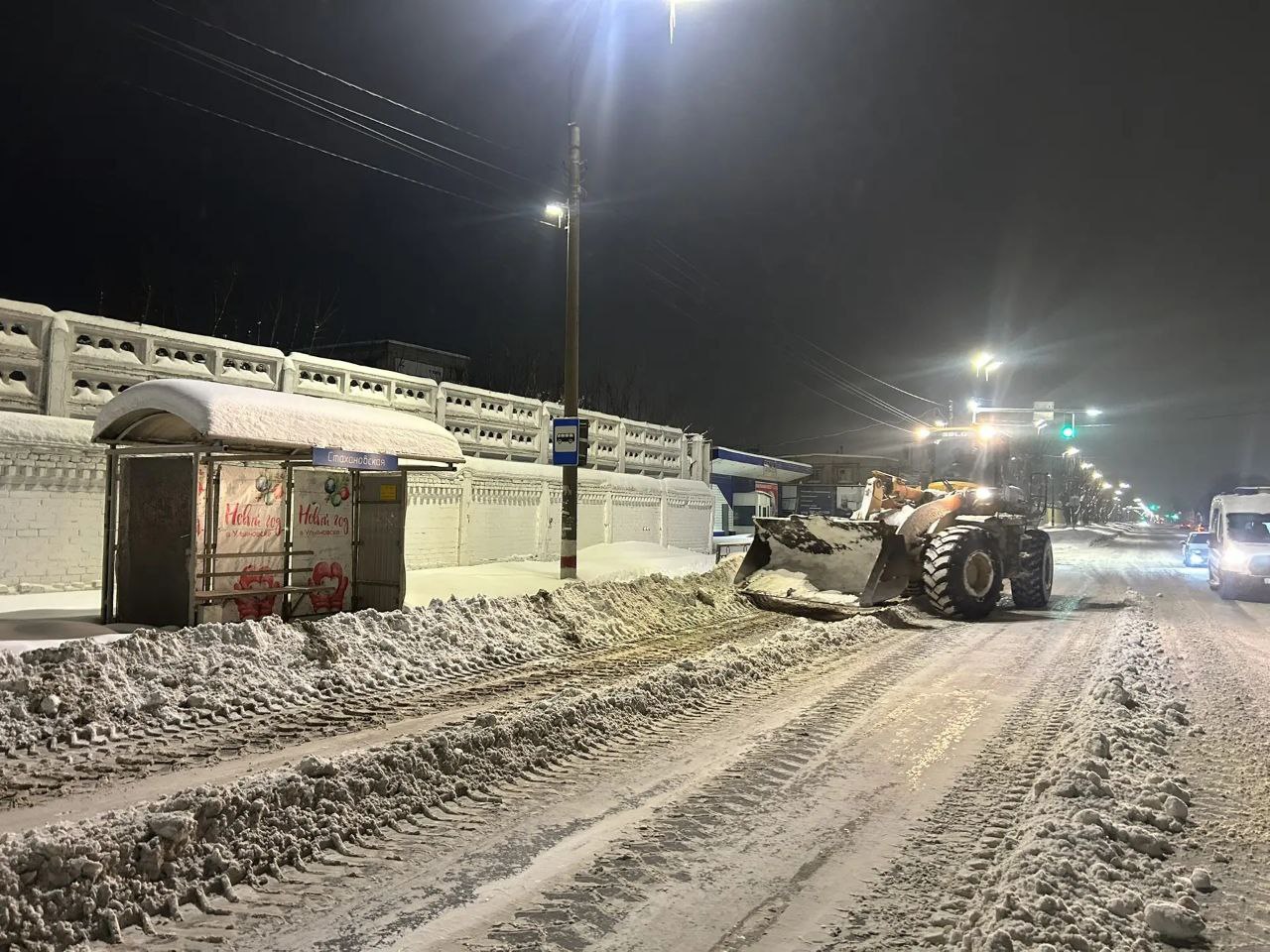 В первую февральскую ночь ульяновские дорожники расширили порядка 30 улиц В первую февральскую ночь ульяновские дорожники расширили порядка 30 улиц