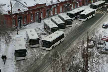 Из-за непогоды отменили ряд автобусных рейсов из Самары