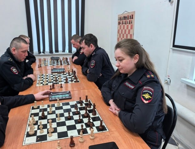 В рамках Спартакиады-2026 УМВД России по Ульяновской области состоялся шахматный турнир