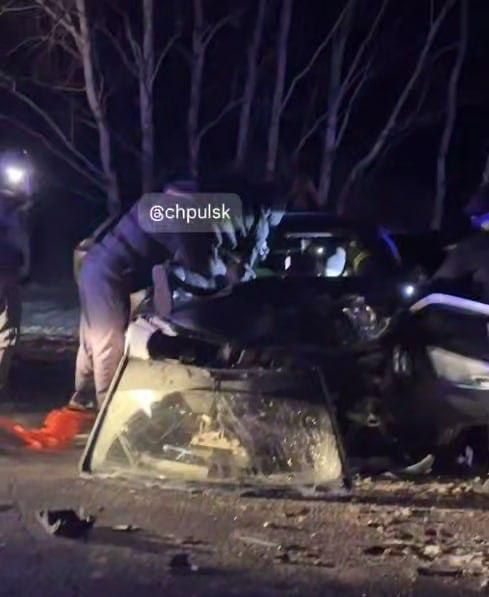 Лобовое ДТП произошло в Чердаклинском районе