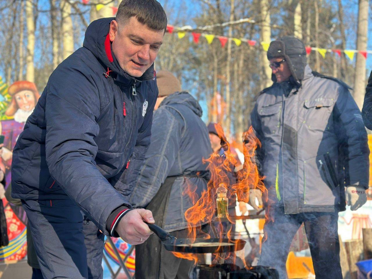Более 18 тысяч человек посетили праздник Масленицы в Парке Победы Более 18 тысяч человек посетили праздник Масленицы в Парке Победы