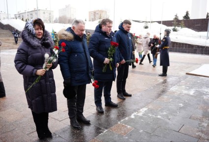 В Ульяновске в День защитника Отечества прошло торжественное мероприятие