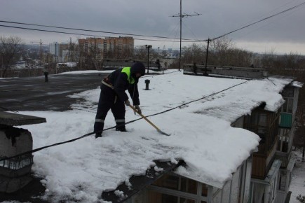 За неочищенные дворы и кровли в Ульяновске наложено свыше 400 тысяч рублей штрафов