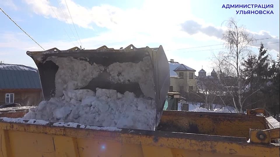 В Ульяновске активизирована очистка водоотводных канав