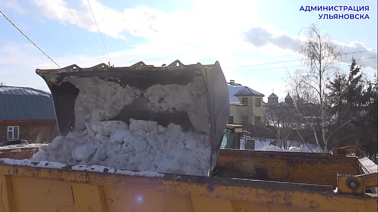 В Ульяновске активизирована очистка водоотводных канав