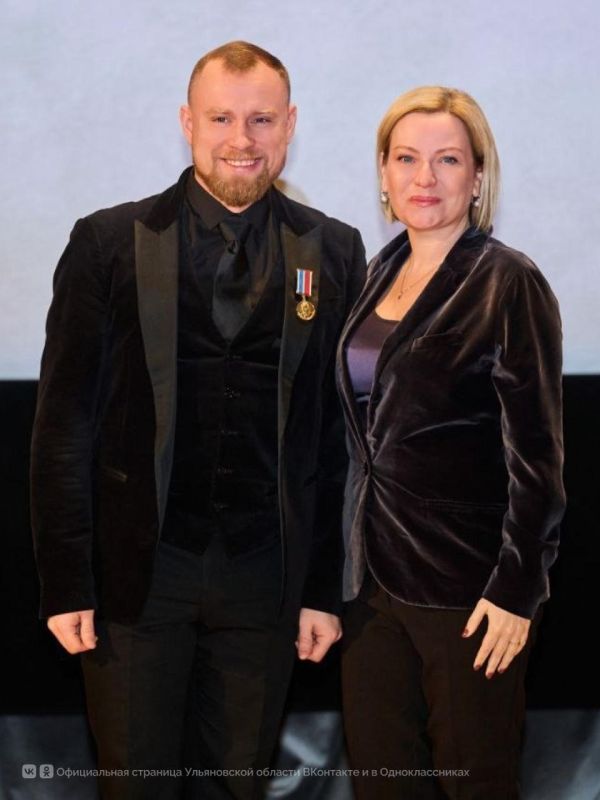 Министр культуры России Ольга Любимова вручила ульяновским деятелям культуры медали Александра Твардовского
