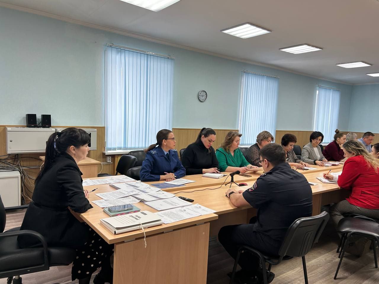 Помощник прокурора Новоспасского района Екатерина Шундикова приняла участие в заседании комиссии по делам несовершеннолетних и защите их прав при администрации МО "Новоспасский район"