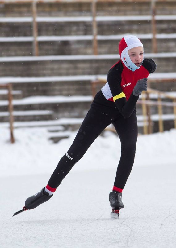 Ульяновская спортсменка завоевала медали на соревнованиях по конькобежному спорту на призы Федерации конькобежного спорта Республики Татарстан