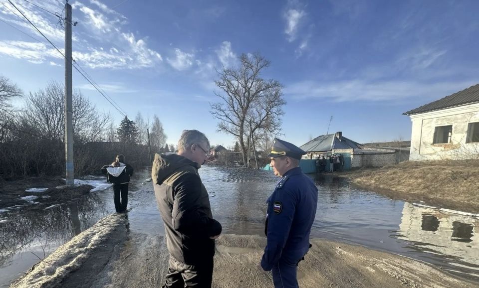 Инзенская межрайонная прокуратура проводит проверку в связи с подтоплением жилых домов в селе Труслейка