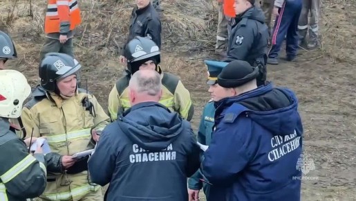 Опубликованы кадры с места схода вагонов пассажирского поезда в Ульяновской области