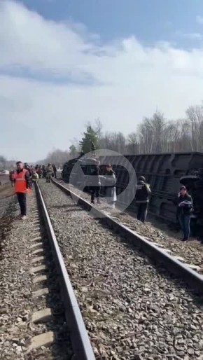 В результате крушения поезда на железной дороге в Чердаклинском районе медицинская помощь понадобилась 24 пострадавшим