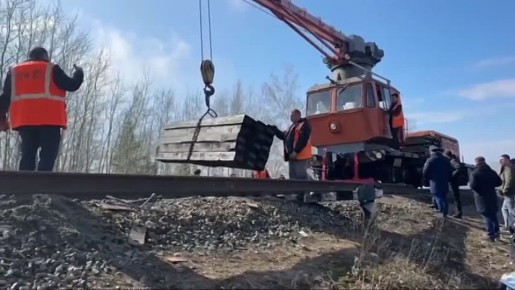 Планируем восстановить движение поездов в районе станции Бряндино в ближайшие часы, — РЖД