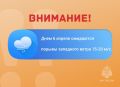 ВНИМАНИЕ. Днем 6 апреля ожидаются порывы западного ветра 15-20 м/с местами по Ульяновской области