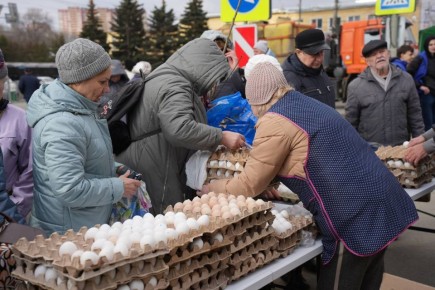 Выручка от продажи продуктов на ульяновских ярмарках за год снизилась на 30%