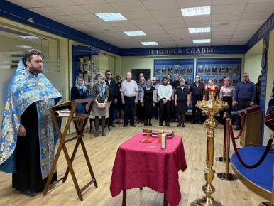 В праздник Благовещения в УМВД России по Ульяновской области состоялась духовная встреча