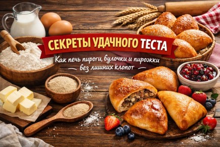 Как получить идеальное дрожжевое тесто без лишних хлопот и головной боли
