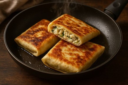 Лаваш с начинками: быстрые рецепты для гурманов