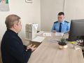 Заместитель прокурора Ленинского района г. Ульяновска Денис Герасимов провел выездной личный прием работников АО «НПП «Завод Искра»