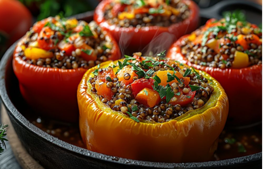 Фаршированные перцы с гречкой: легкий хит на вашей кухне