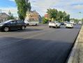 На улице Кирова завершают укладку выравнивающего слоя асфальтобетона