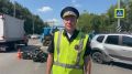 В Димитровграде мотоциклист попал в ДТП и погиб