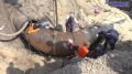 В Ульяновске опережающими темпами идёт врезка нового участка водовода на строящемся мосту в створе улиц Шевченко – Смычки