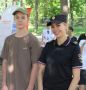 Ульяновские полицейские и Общественный совет при региональном УМВД провели акцию «Зарядка со стражем порядка» для воспитанников центра «Сосновый бор»