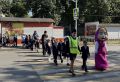 «Шагающий автобус» ульяновских школьников прошел по дорогам региона