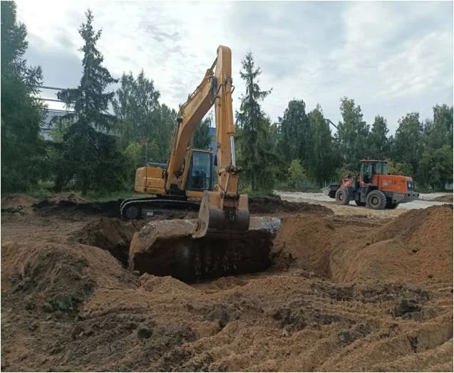 В Ульяновске у дома культуры «Киндяковка» завершают строительство новой ливнёвки В Ульяновске у дома культуры «Киндяковка» завершают строительство новой ливнёвки