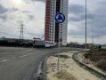 На новой кольцевой развязке на улице Аблукова установили дорожные знаки
