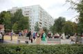 В сквере на Рябикова установили сцену и обновили асфальт