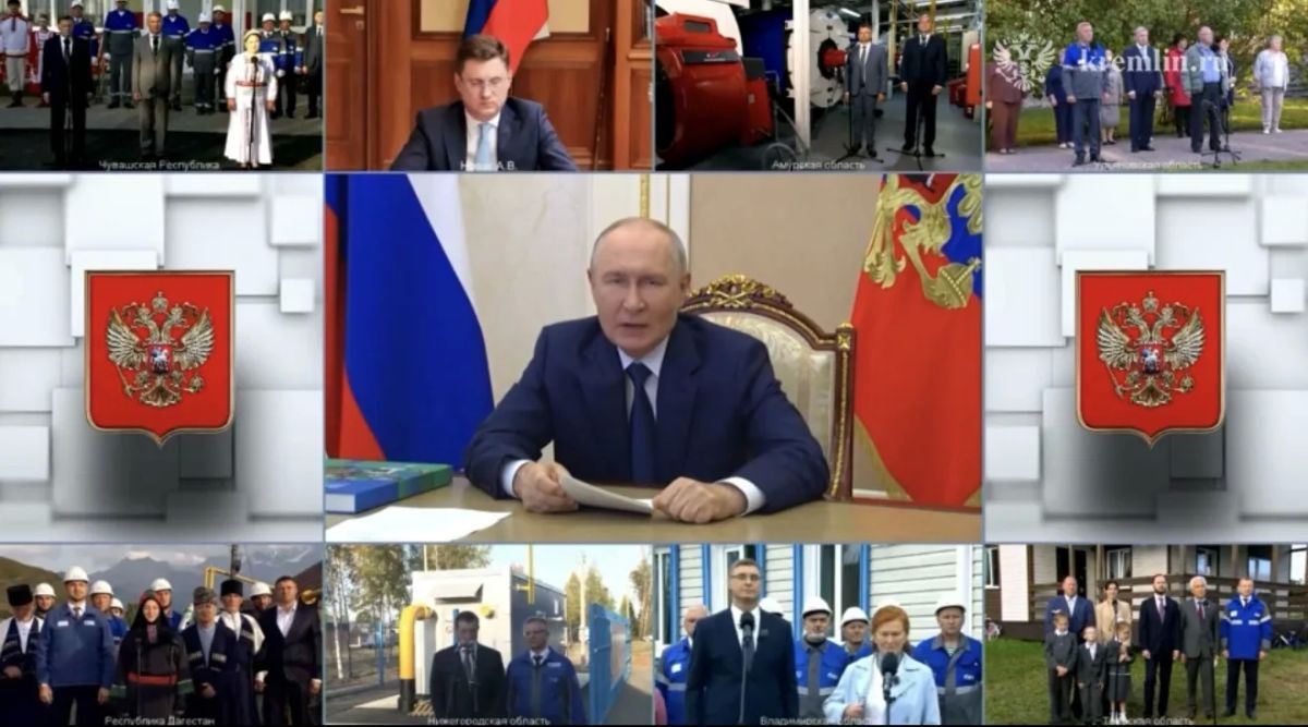 Алексей Русских: Президент России Владимир Владимирович Путин дал старт газификации в населённых пунктах семи регионов страны Алексей Русских: Президент России Владимир Владимирович Путин дал старт газификации в населённых пунктах семи регионов страны