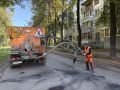 За день в Ульяновске отремонтировали 11 участков дорог